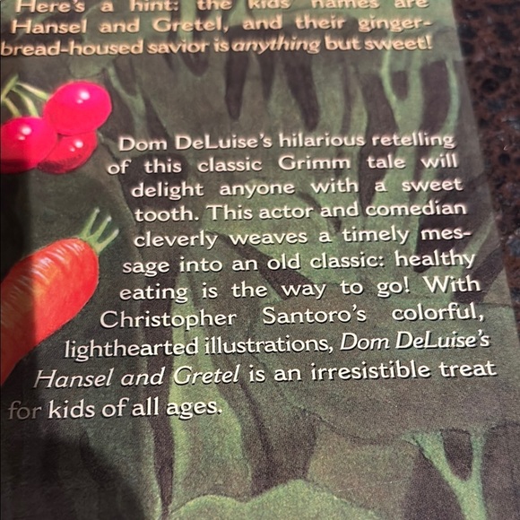 4/$20 Hansel & Gretel Children's Book by Dom Deluise - Picture 3 of 5